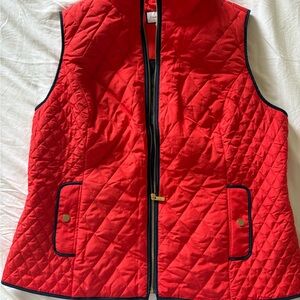 Charter Club Poppy Glow Quilted Vest